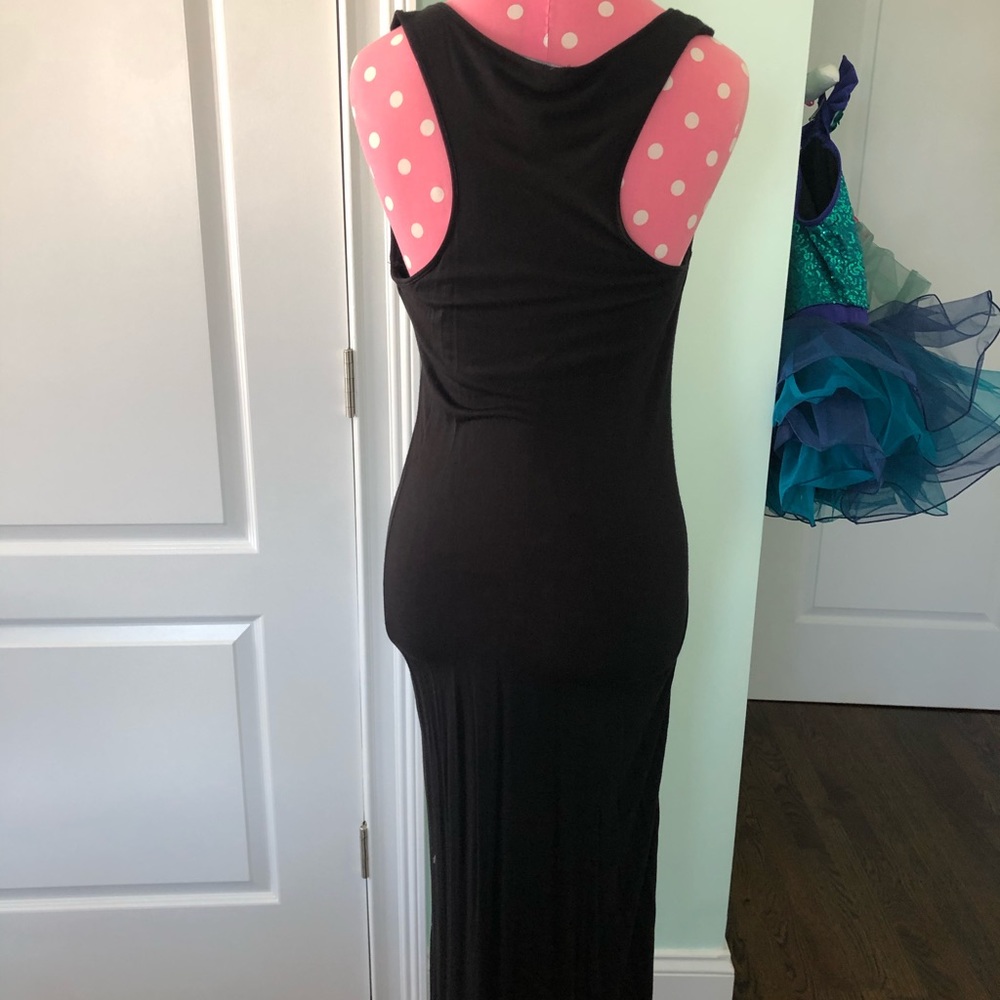 INC International Concepts black maxi dress - Picture 3 of 5